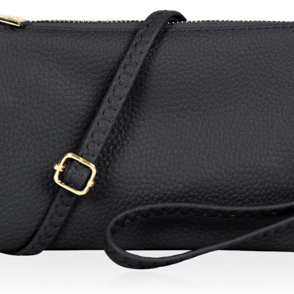Vegan Leather Wallet Purse Clutch Small Handbag Phone Card Slots Crossbody